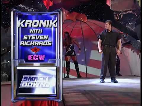 Kronik W/ Steven Richards vs Kaientai (WWF SmackDown 9/20/01)