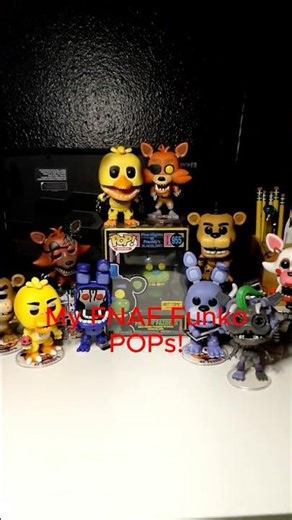 My FNAF Funko POPs! (Reupload) #fnaf #collection #funkopop #funko #shorts #fnafmerchandise #viral