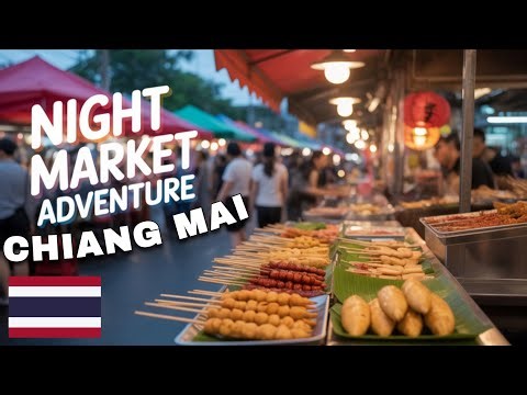 Exploring Chiang Mai’s Sunday Night Market 🇹🇭 | Walking Tour