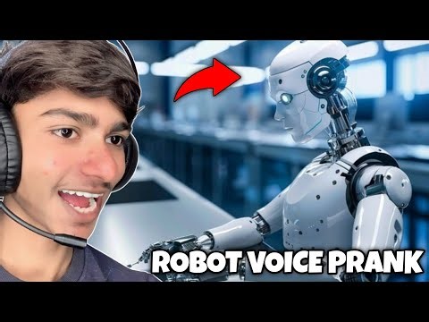 Robot Voice Prank On Omegle | Bary Live