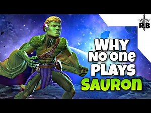 This is Why No One Plays Sauron in Marvel Contest Of Champions || Mcoc Champion Guide