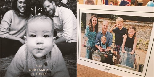 A look back at the Royal Family's Christmas cards throughout the years