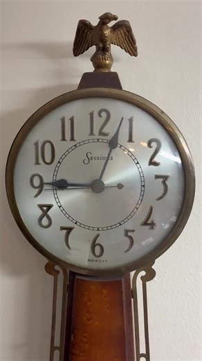 Working Sessions Mount Vernon Banjo Clock, 1930s- 1940s? Working - Etsy