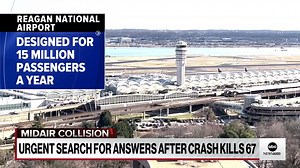 8.3K views · 101 reactions | When aircraft volume goes down, a supervisor can make the decision to combine two controller positions into one position. This happens routinely, and on Wednesday at Reagan Airport, it happened 40 minutes earlier than it normally does because the supervisor determined that the traffic was low enough to combine, according to a source with direct knowledge. ABC News' Gio Benitez has more. | ABC News Live | Facebook