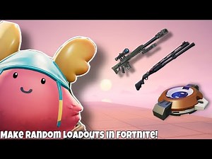 Make RANDOM LOADOUTS in Fortnite Creative