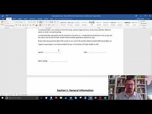 Basic data entry using excel