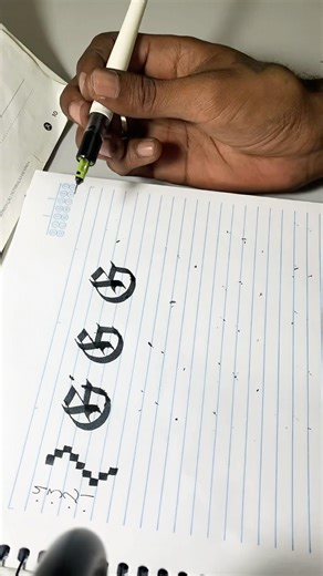 BASIC COURSE IN GOTHIC CALLIGRAPHY #calligraphy #drawing #artist #draw #alphabet #pen