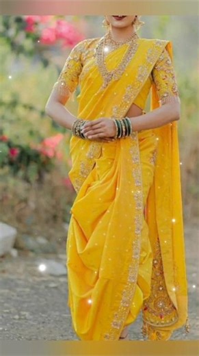 New Marathi Saree Designs #marathi #saree