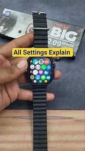 T900 Ultra SmartWatch All Settings Explained #smartwatch #t900ultra #tech