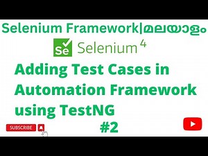 #2 | Selenium Framework | Selenium Tutorials | Selenium Java Automation Framework | Malayalam |