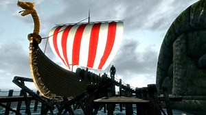 Gokstad Sailable Ship and Portable Player Home