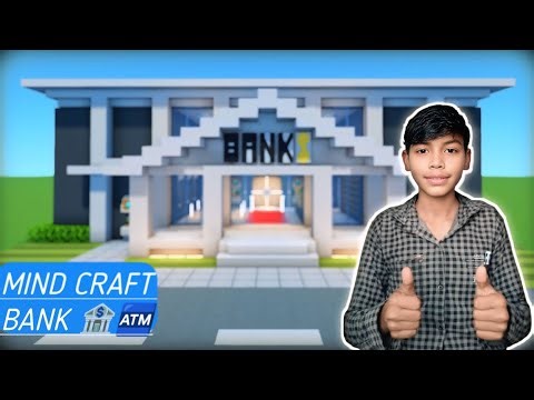 Minecraft Bank Build 🏦 | Amazing Modern Bank in Minecraft | Bank Building Tutorial#mindcraft