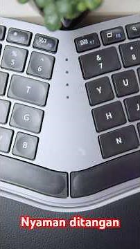 Beyond expectations!!! Ergonomic curved ProtoArc EK04 Mini keyboard #protoarc #shortsviral