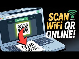 How to Scan WiFi QR Code with Laptop