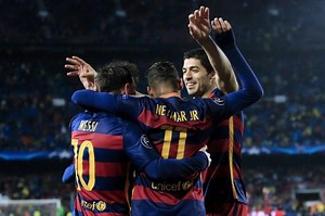 La MSN hace de las suyas y con golazos ponen a Barcelona en cuartos