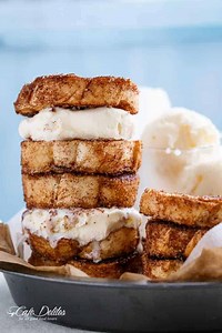 Churro Ice Cream Sandwich