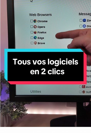 Installez vos logiciels préférés en 2 clics !