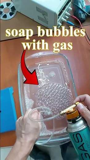 🔥 Poof! Watch Gas-Filled Bubbles Explode!