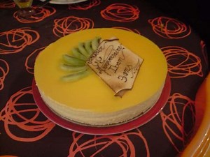Bavarois mangue