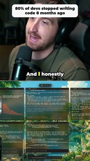 80% of devs stopped writing code 8 months ago