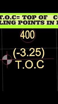 What Is T.O.C Top Of Concrete And Various Levelling Points In Construction Drawings