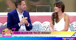 Anna Allen reaparece en televisión tras su retiro para conceder una entrevista