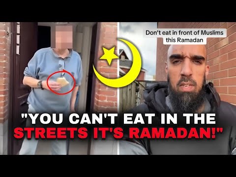 Muslim PERSECUTES THE WRONG French Man For Eating on Ramadan!!