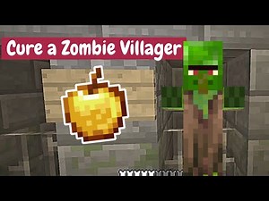How To Cure a Zombie Villager - Minecraft Tutorial