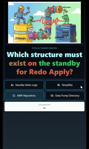 IT Certifications: Oracle Data Guard Standby Structures for Redo Apply Certification Prep