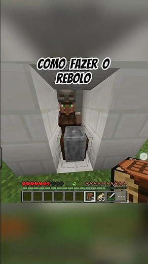 Rebolo do Armeiro #comofazer #minecraft #shortvideo #minecraftbuilding #minecrafttutorial