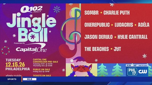 Q102's Philadelphia Jingle Ball 2026 reveals star-studded lineup | PHL17 Morning News