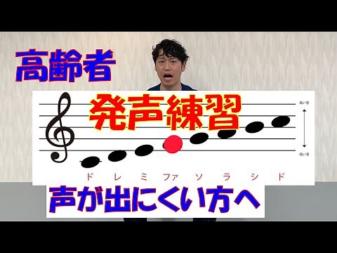 [Voice training] Vocal cord exercises for the elderly, nursing home, Sunrise Hill, rehabilitation