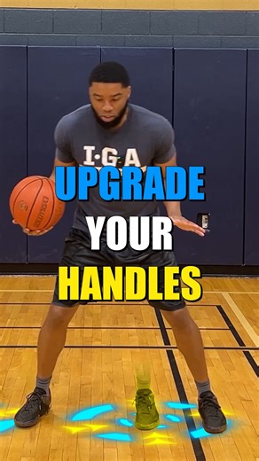 One Basketball Drill to Instantly Improve Your Handles & Footwork ☝️ Comment “Handles” & we’ll DM you a free ball handling workout that’s tailored to your specific type of handle! #basketballmove #basketballmoves #basketball | ILB Basketball Training