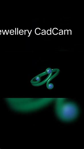 Gold Ring Design | 3d Jewellery Design | Matrix 9 | Jewellery CadCam | #shorts