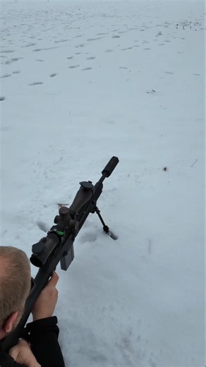 Brett Sayre on Instagram: "Ring ding a ling homies. @unorthodoxsupression @fn_america FNAR heavy #snow #asmr #winter"