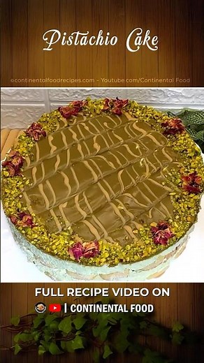 How to Make a Super Tasty Flourless Pistachio Cake | Easy Pistachio Cake Recipe