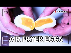 Air Fryer Soft Boiled Eggs