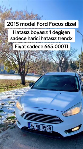 2015 Ford Focus Satılık - Hatasız ve Uygun Fiyatlı