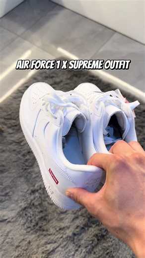 Air Force 1 X Supreme Outfit Inspiration