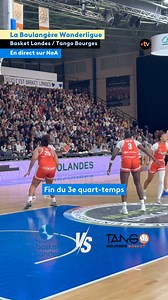 🔥🏀 J13 | Basket Landes - Officiel vs Tango Bourges ⏱️ Fin du 3e quart-temps Bourges mène 56-42 face aux Landaises. 📱La fin du match à suivre en direct sur NoA et sur la plateforme france.tv ⬇️ https://france3-regions.franceinfo.fr/nouvelle-aquitaine/landes/mont-de-marsan/direct-basket-landes-affronte-bourges-le-duel-de-deux-equipes-feminines-au-plus-haut-niveau-3276152.html | France 3 Nouvelle-Aquitaine