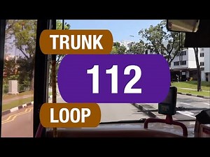 SBS Transit Trunk 112 | Bus Service Route Visual