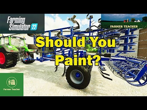 FS 22 Repaint for FS 22 Equipment on Farming Simulator 22.