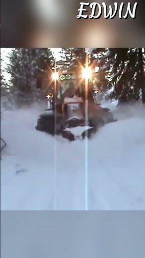Vario Snow Plow Power: Breaking Deep Drifts!