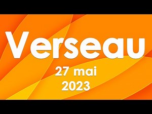 ❤️ Horoscope Verseau pour aujourd'hui 27 Mai 2023 ♒ horoscope du tarot quotidien Verseau