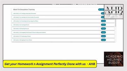 Word 1A Simulation Training | Internship Opportunity | MyLab IT 📝 Word 1A Simulation Training | Word 1a Simulation Training | Word 1A Simulation | Internship Opportunity MyLab IT | MyLab IT Word 1A Training | Word 1a Simulatio Struggling with Word 1A Simulation Training? Need Word 1a Simulation Training help? Searching for Word 1A Simulation answers? Looking for Internship Opportunity MyLab IT solutions? This complete MyLab IT tutorial shows you exactly how to complete Word 1A Simulation Traini