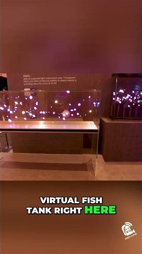 Transparent Micro LED: Future Tech at Your Fingertips! #shorts