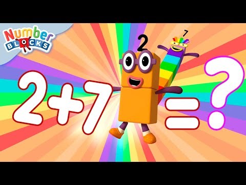 Super Simple Sums - First Day of Spring 🌷 | Learn Adition & Substraction for Kids | ‪@Numberblocks‬