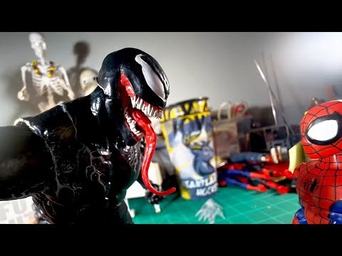 VENOM Action Figure Animation and Sound Effects Test