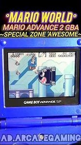 Super Mario Advance 2 Special Zone Awesome - Nintendo Game Boy Advance SP GBA