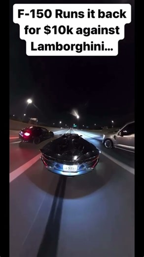 Super fast F - 150 #fyp #race #speed